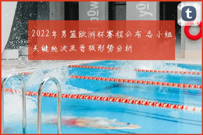 2022年男篮欧洲杯赛程公布 各小组关键轮次及晋级形势分析
